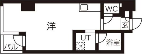 シャトーヨサミの物件間取画像